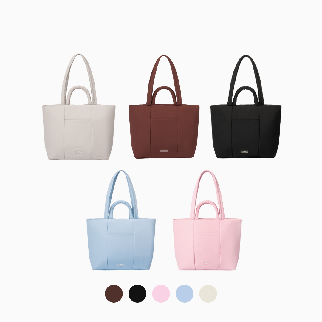 Marshmallow Tote (Black)